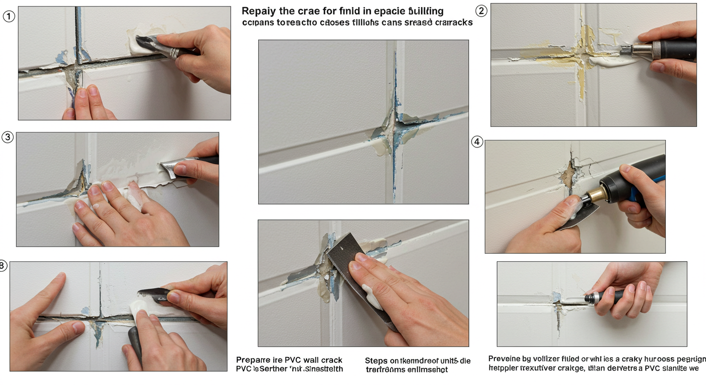 How to Repair Cracks in PVC Wall Panel: A Step-By-Step Guide - HSCS