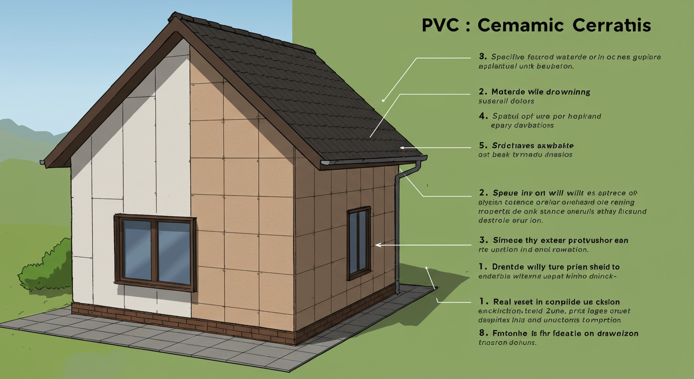 PVC wall panel vs Ceramic tiles comparison