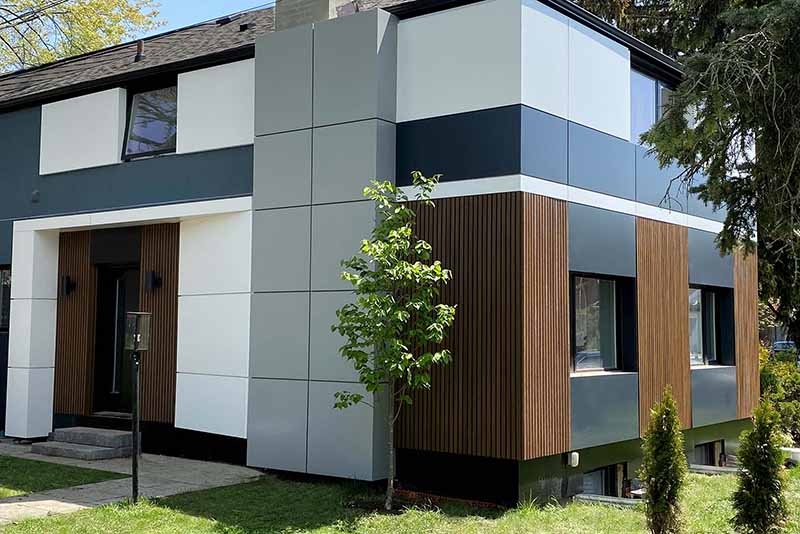 Waterproof WPC Exterior Wall Panels