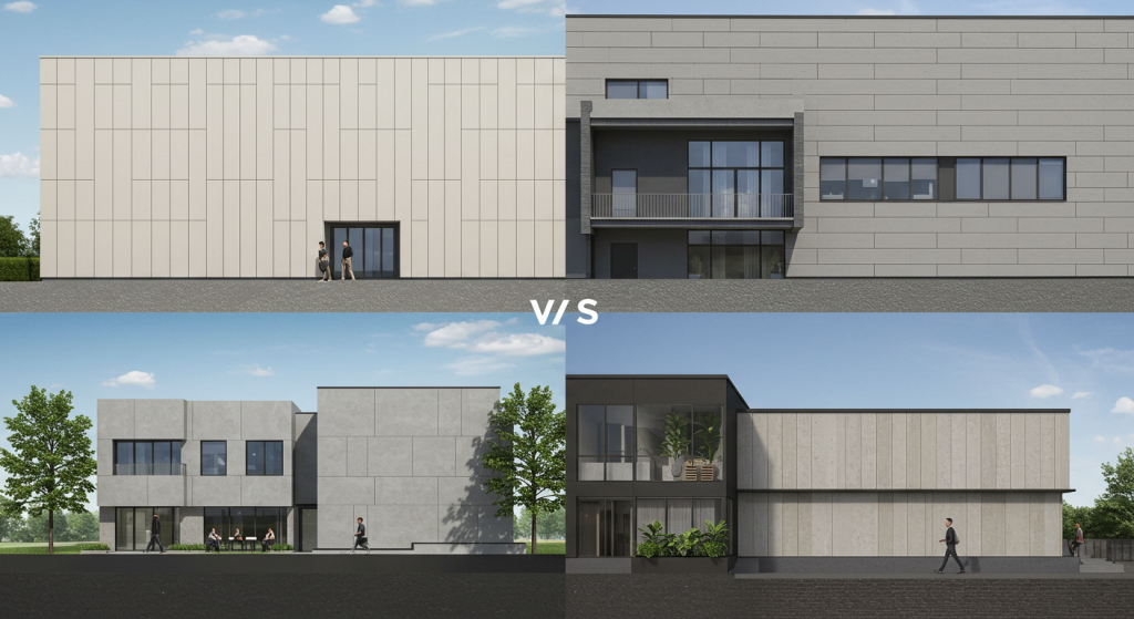cost comparison between ACP and fibre cement cladding