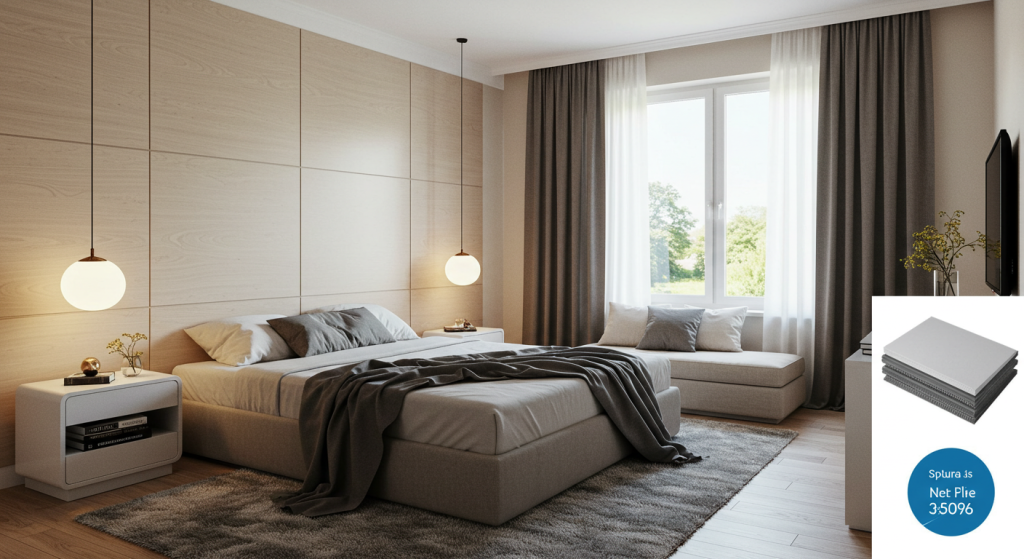 soundproof PVC wall panels for bedrooms