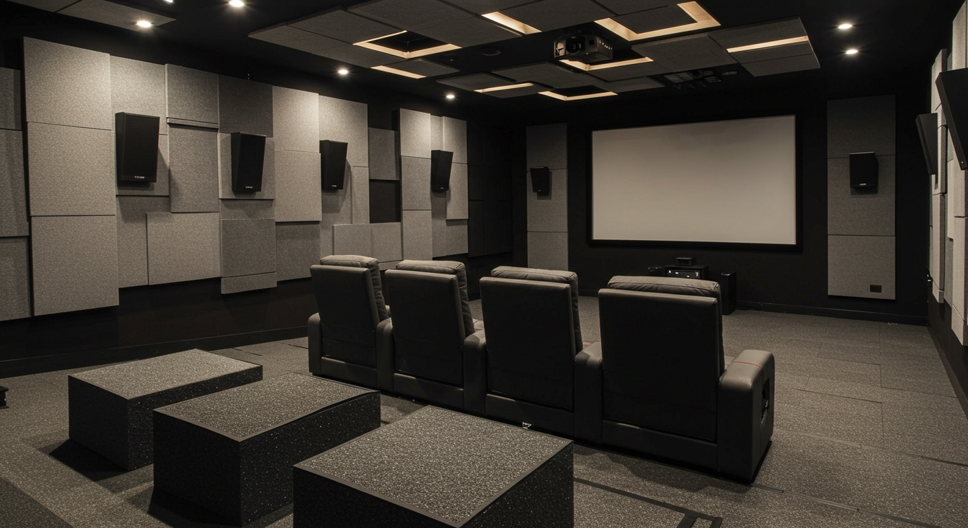 soundproof wall cladding options for home theater