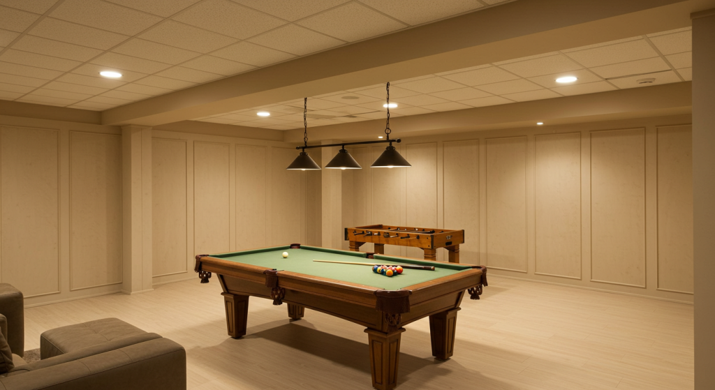 using PVC wall panels for basement renovation