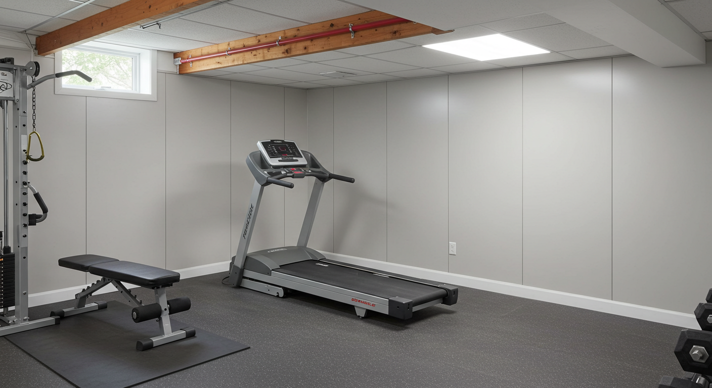 using PVC wall panels for basement renovation