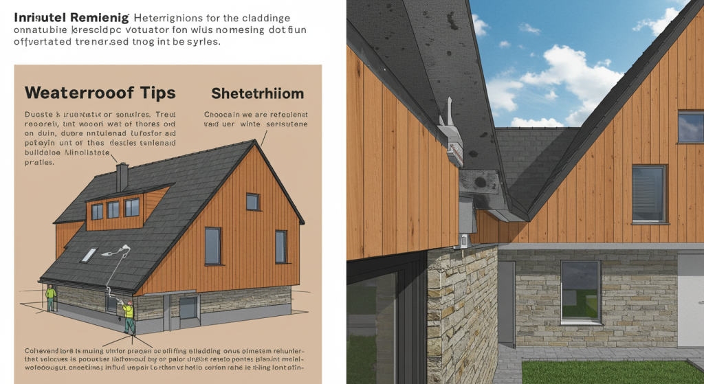 weatherproofing tips for exterior wall cladding