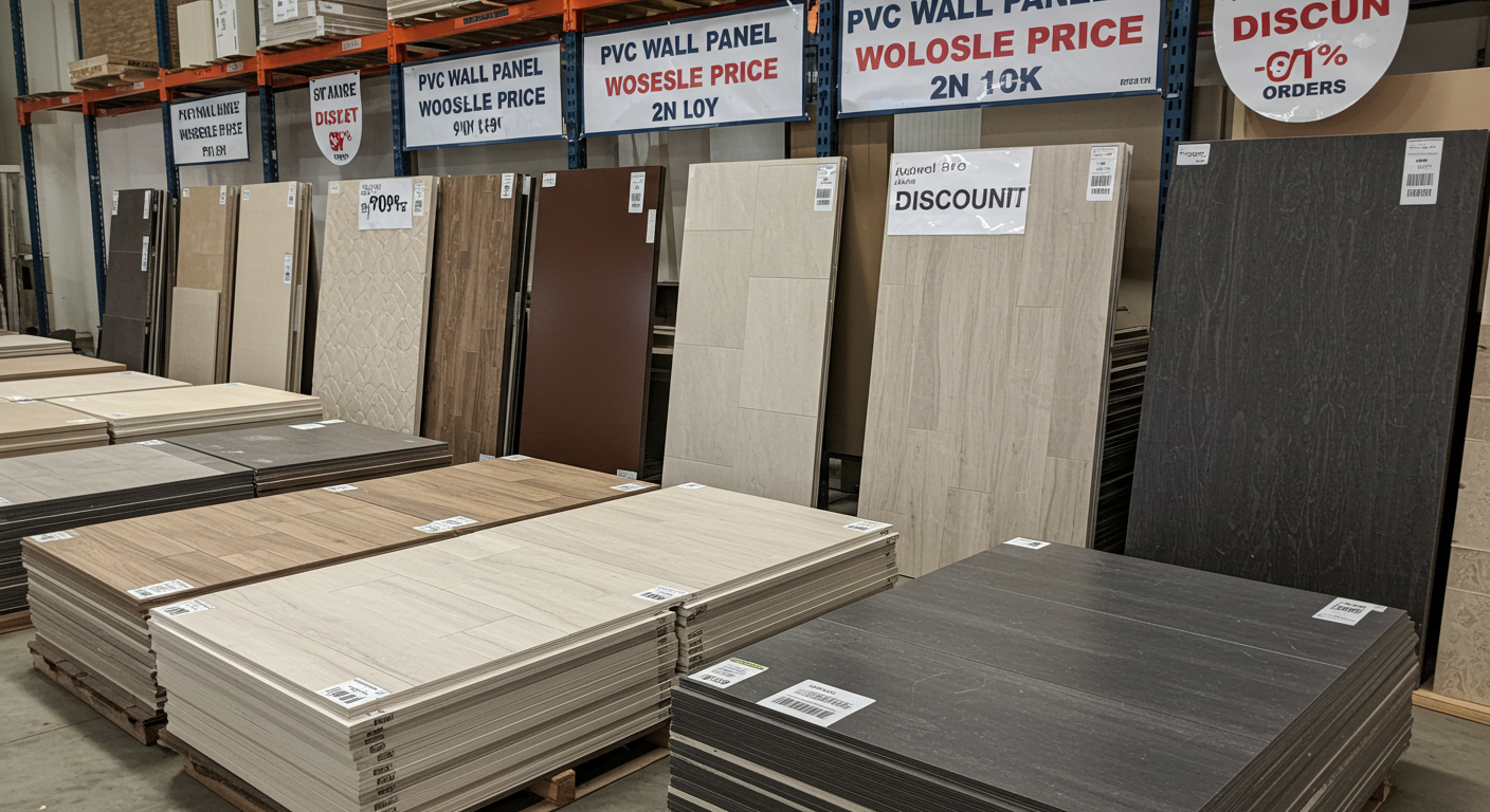 PVC Wall Panel Supplier Wholesale Price