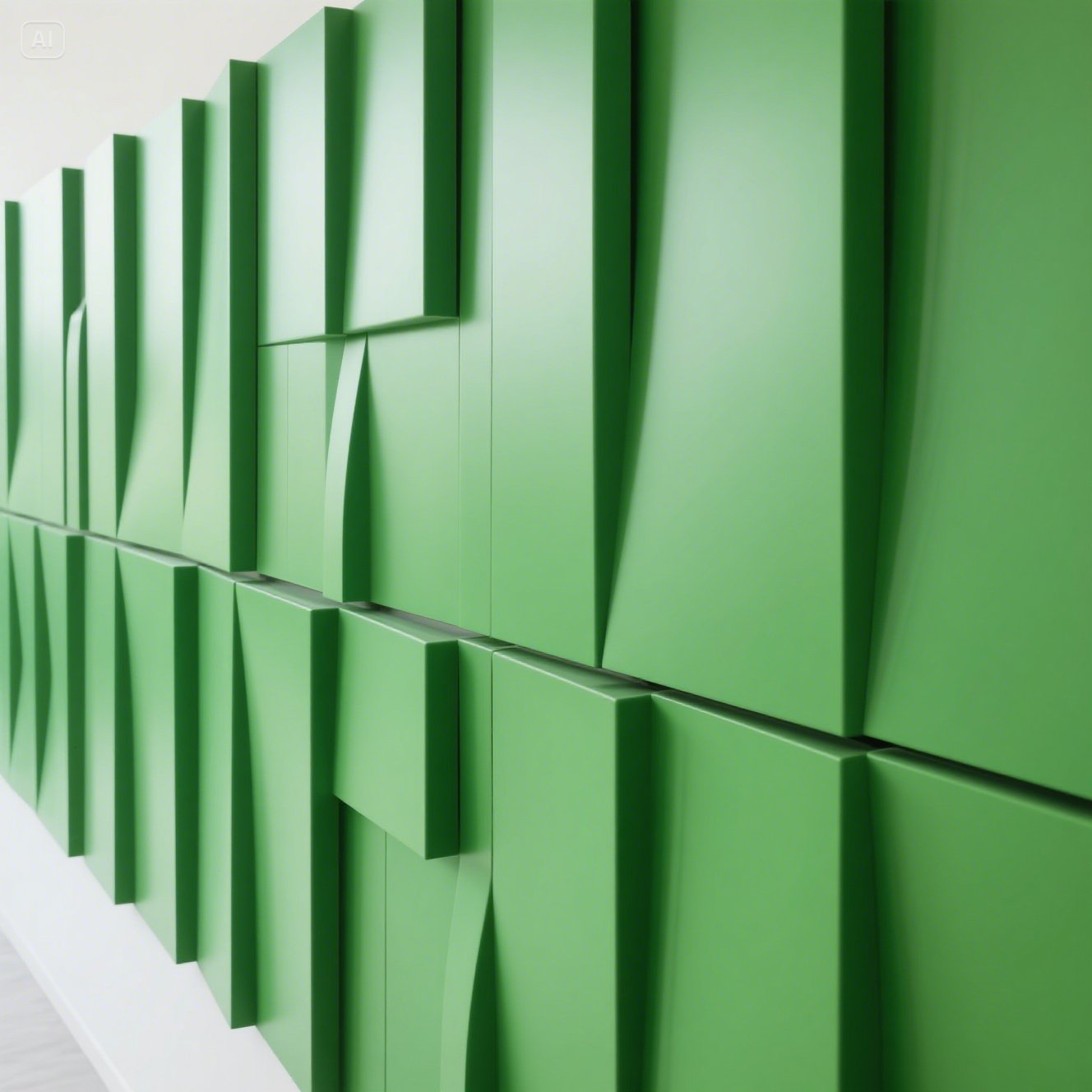 green wall cladding panels