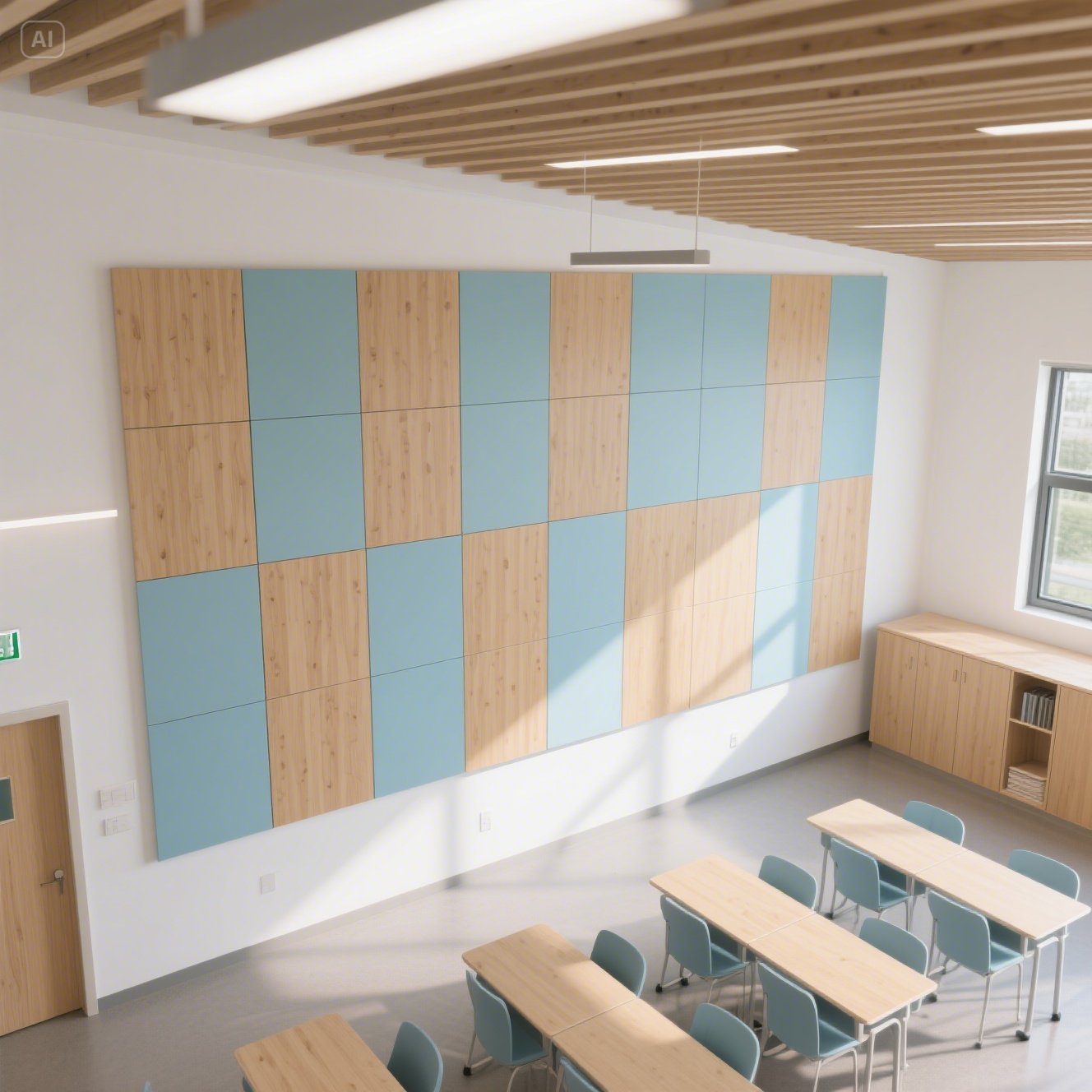 school wall cladding panels