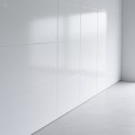 white PVC wall panels