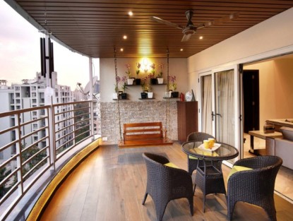 Weather-Resistant Balcony Flooring