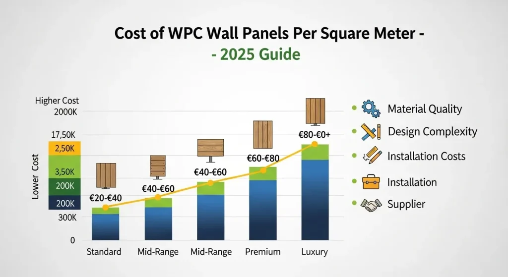 Cost of WPC Wall Panels Per Square Meter