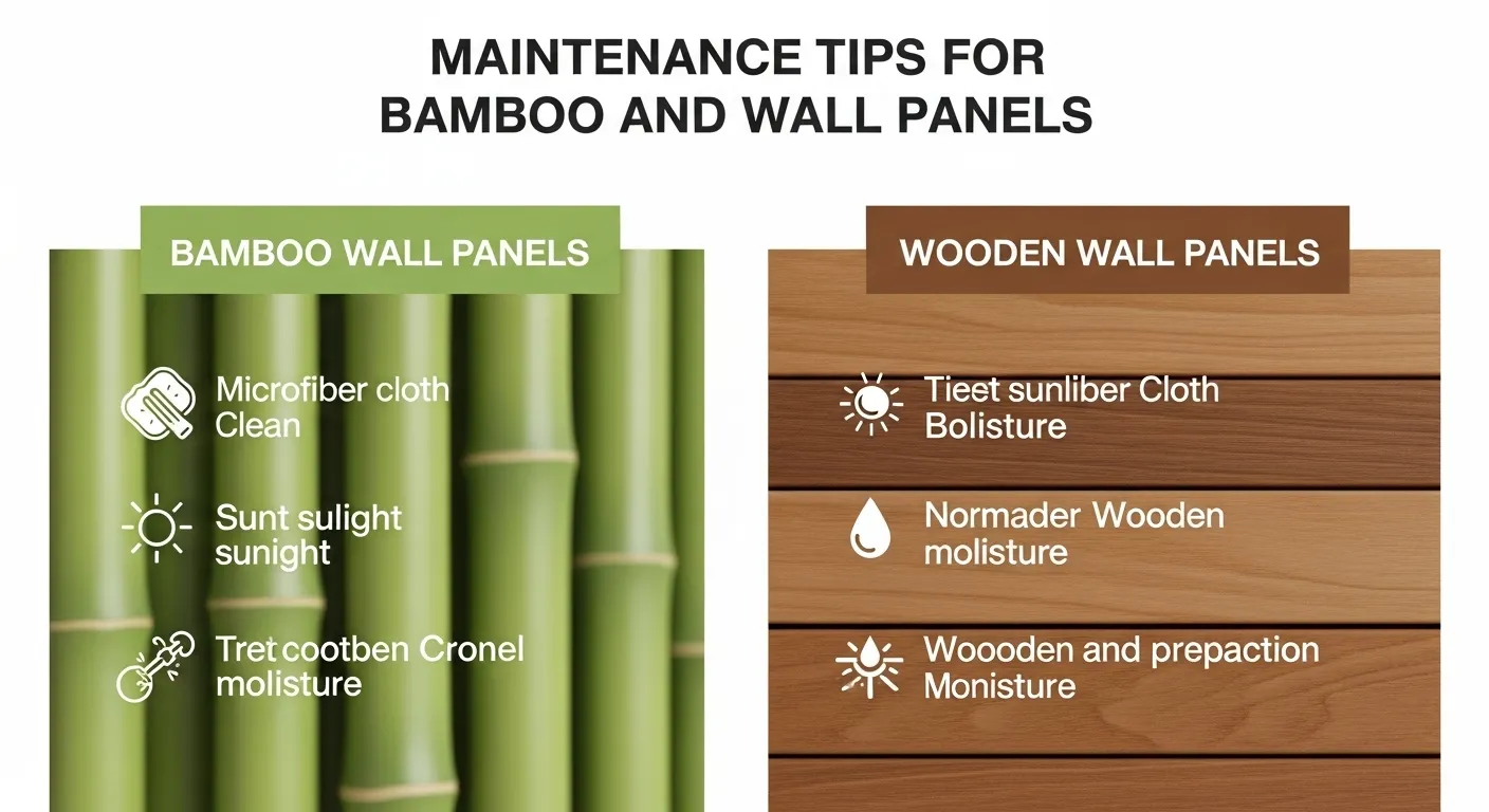 Maintenance Tips for Bamboo and Wooden Wall Panels