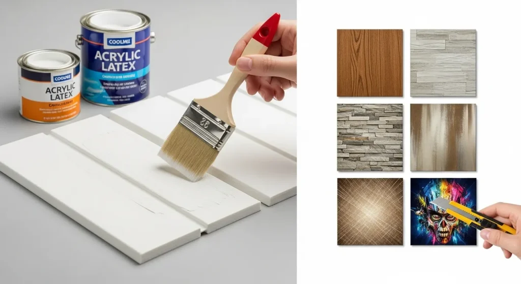 PVC Wall Panels Be Painted