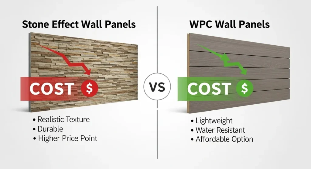 Stone Effect vs WPC Wall Panels