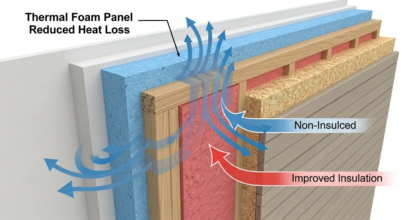 Thermal Foam Wall Panels