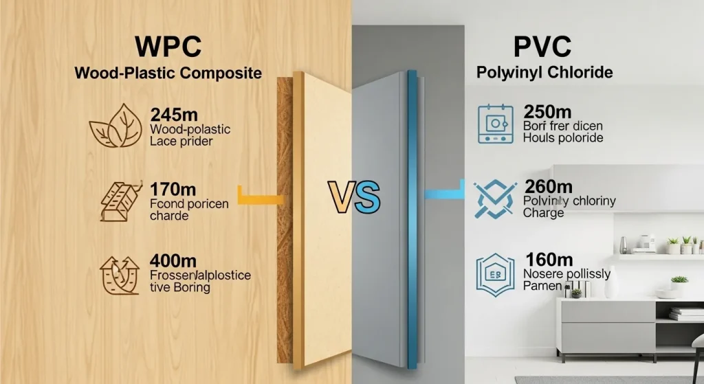 WPC vs PVC Wall Panels