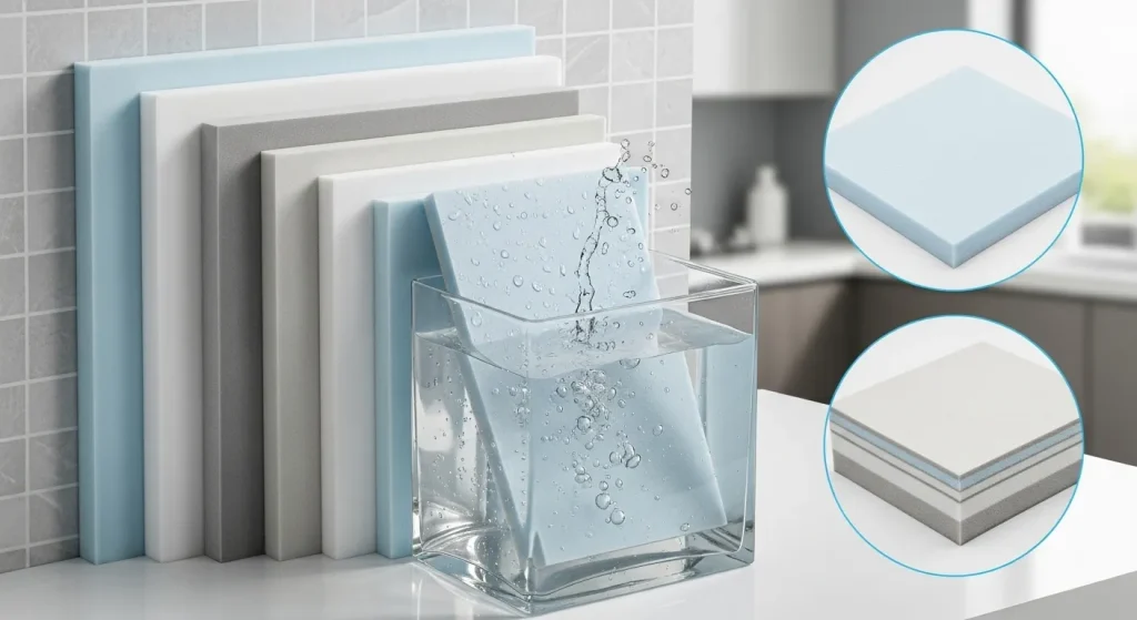 Waterproof Foam Wall Boards for Bathrooms and Kitchens