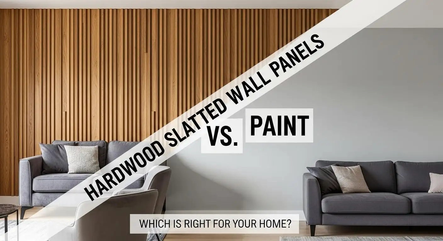 Hardwood Slatted Wall Panels
