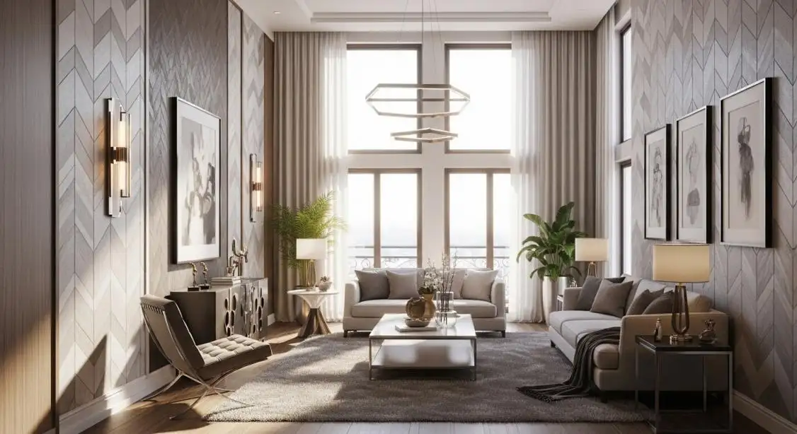 PVC Wall Panels for Living Rooms