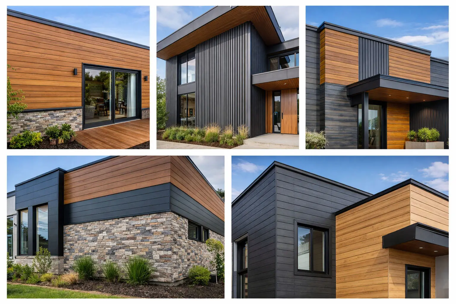 Top 5 Exterior Wall Cladding